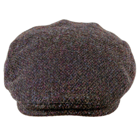 Harris tweed Flat cap Brown Barleycorn