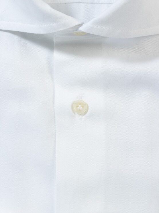 Tomasso White Twill – Cutaway Overhemd - Afbeelding 3