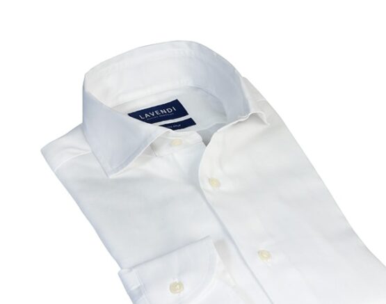 Tomasso White Twill – Cutaway Overhemd - Afbeelding 2