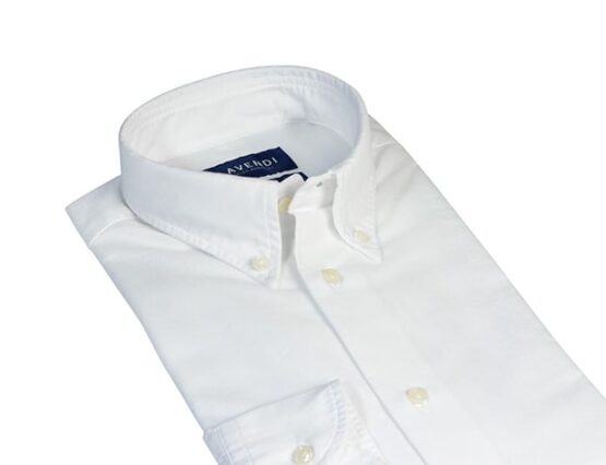 Lavendi shirt, Oxford White - Afbeelding 3