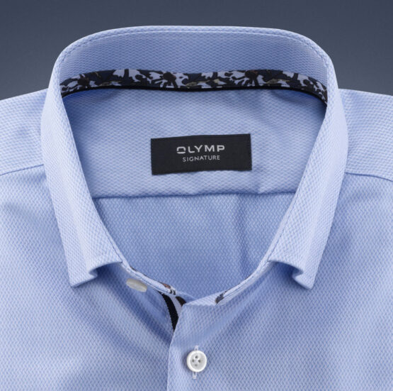 Olymp Signature licht blauw structuur - Afbeelding 3