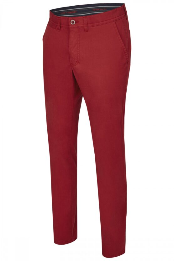 Chino Stretch Rood - Afbeelding 2