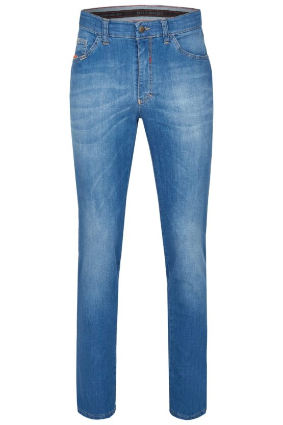Jeans 5 Pocket High Stretch Licht Blauw