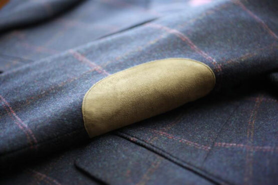 Tweed Colbert Marine Blauw Roze Yorkshire Tweed - Afbeelding 2