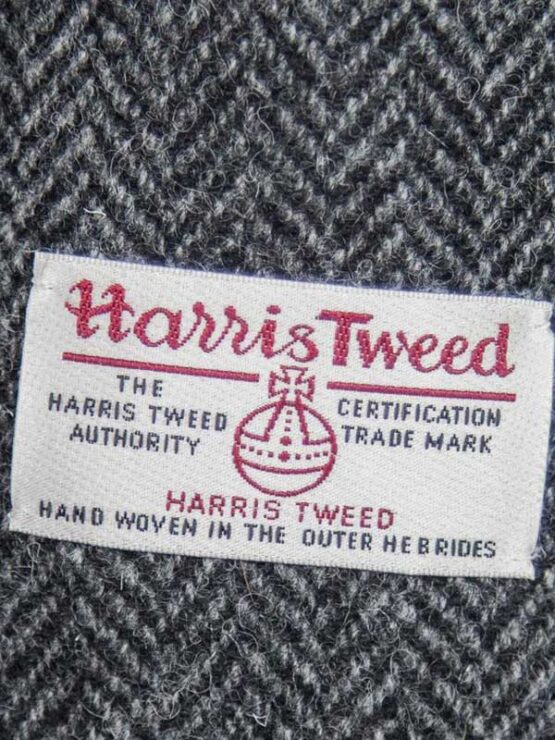 Harris Tweed Utility Jacket Grijs Visgraat - Afbeelding 4