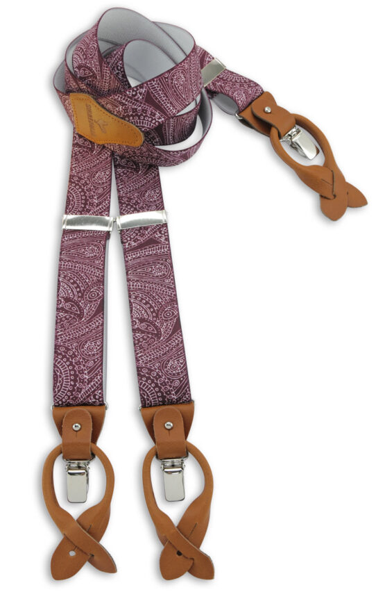 Sir Redman bretels combi pack Paisley Sketch - Afbeelding 3