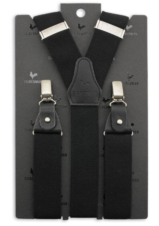 Sir Redman luxe bretels Essential zwart - Afbeelding 2