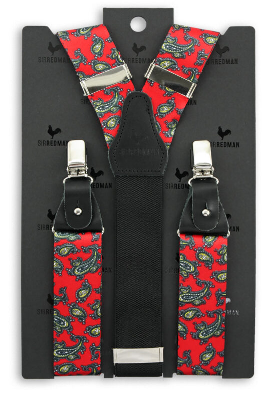 Sir Redman luxe bretels Klassiek Paisley - Afbeelding 2