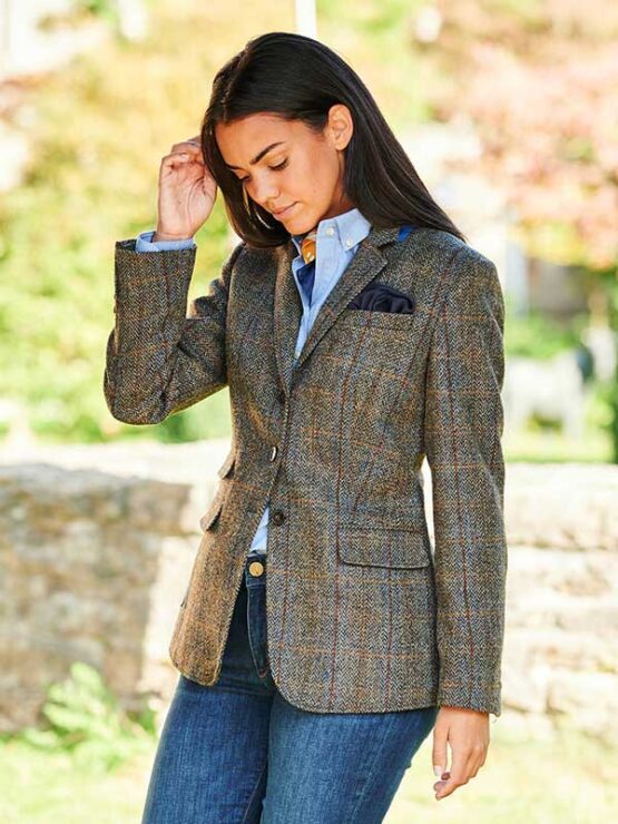 Harris Tweed Dames Jasje 631 - Afbeelding 2