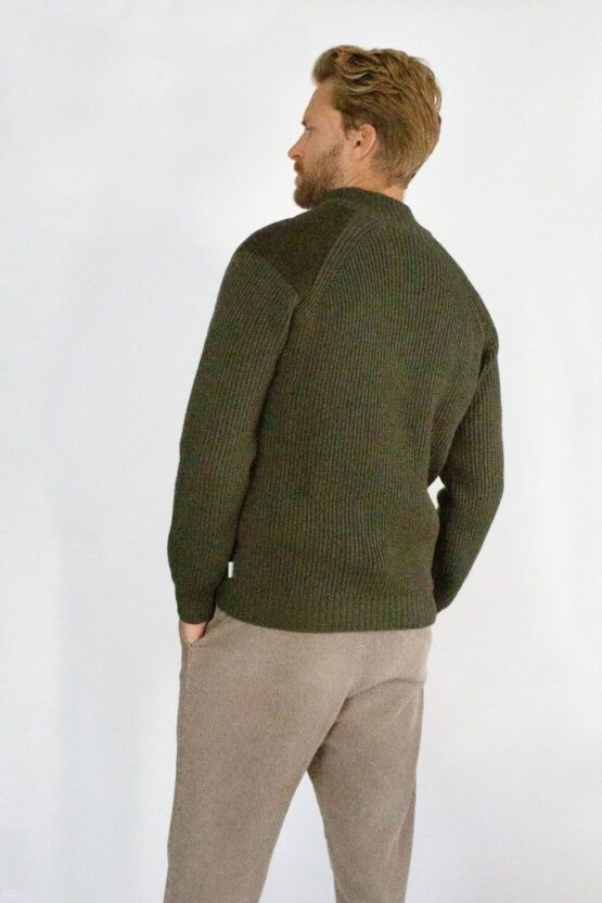 Peregrine,Foxton Zip Neck, Groen - Afbeelding 2