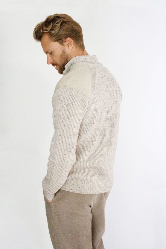 Peregrine,Foxton Zip Neck, Naturel - Afbeelding 3