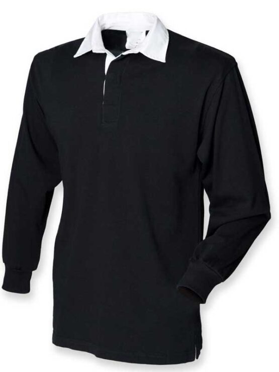 Classic Rugby Shirt, zwart