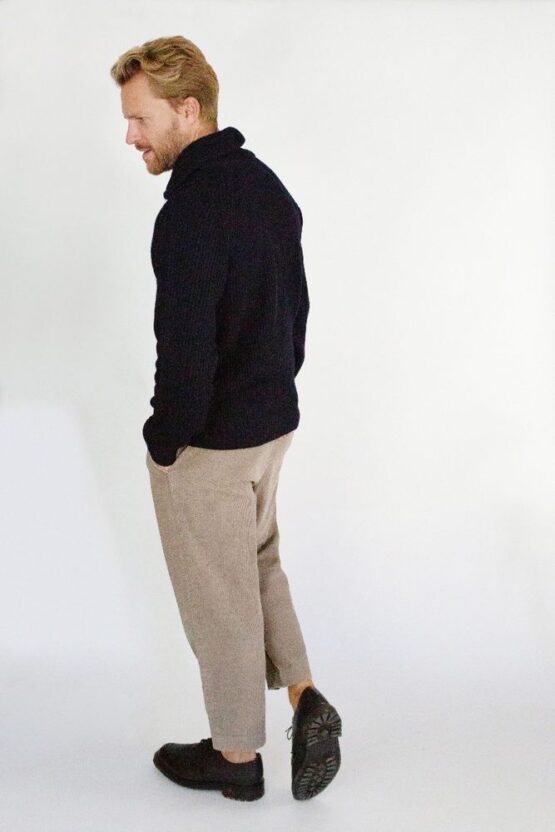 Peregrine,Foxton Cardigan, Navy - Afbeelding 3