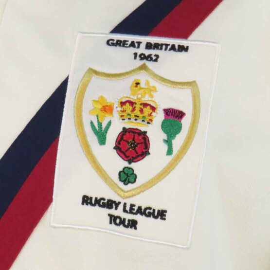 1962 Rugby League Ashes Great Britain Polo Shirt - Afbeelding 3