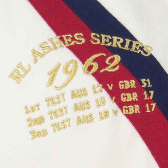 1962 Rugby League Ashes Great Britain Polo Shirt - Afbeelding 4