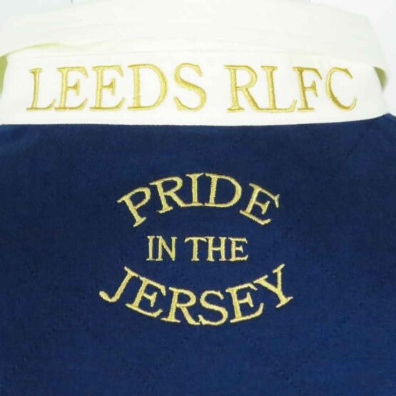 Leeds Rugby League 1956 Rugby League Shirt - Afbeelding 5