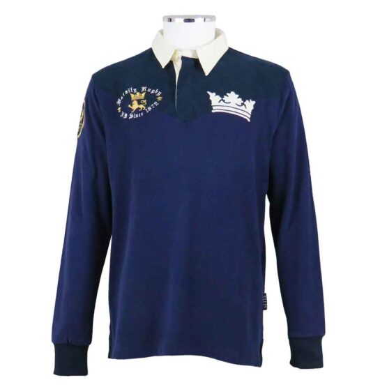 Oxford Varsity Rugby Shirt ‘Dark Blues’ Vintage