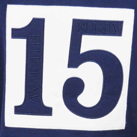Oxford Varsity Rugby Shirt ‘Dark Blues’ Vintage - Afbeelding 3