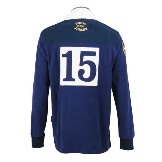 Oxford Varsity Rugby Shirt ‘Dark Blues’ Vintage - Afbeelding 7