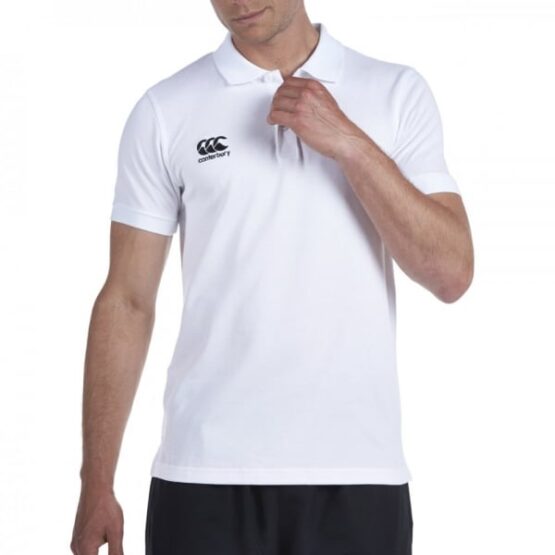 CANTERBURY, MENS WAIMAK POLO SHIRT WIT - Afbeelding 4