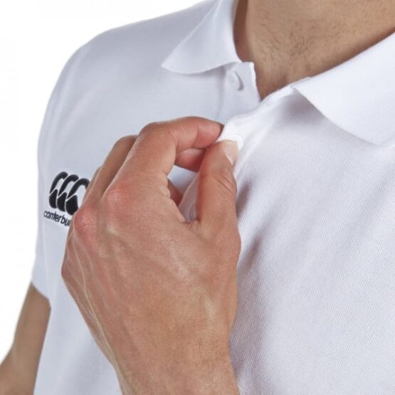 CANTERBURY, MENS WAIMAK POLO SHIRT WIT - Afbeelding 3
