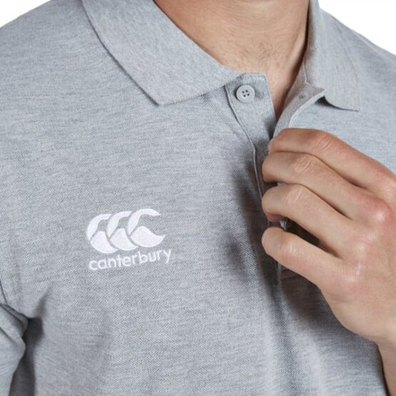 CANTERBURY, MENS WAIMAK POLO SHIRT GRIJS - Afbeelding 3
