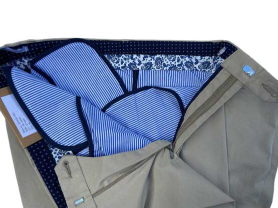 Wellington Chino, Mr. Jones katoenen broek zandkleur - Afbeelding 3