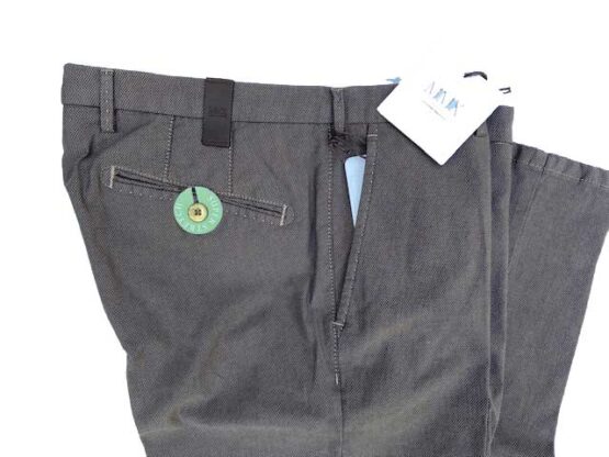 MMX CHINO, KATOENEN BROEK MET STEEKZAKKEN, BRUIN - Afbeelding 2