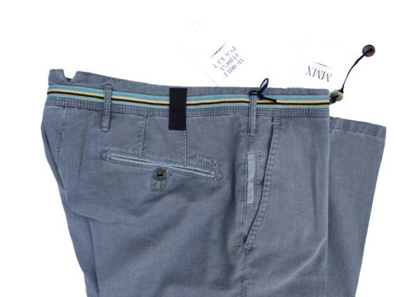 MMX CHINO, KATOENEN BROEK MET STEEKZAKKEN, GRIJS/TAUPE - Afbeelding 2