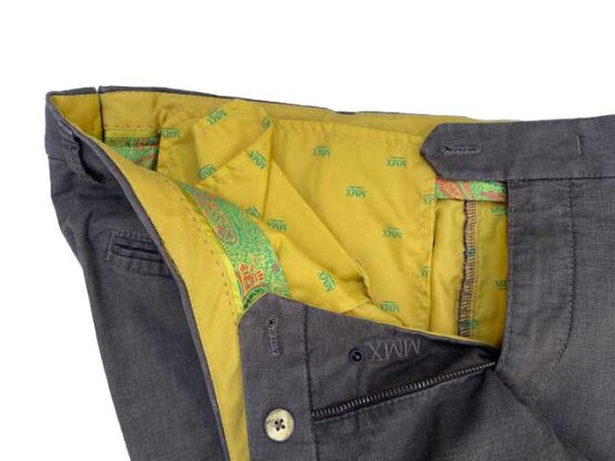 MMX CHINO, LINNEN OPTIEK IN BRUIN - Afbeelding 4