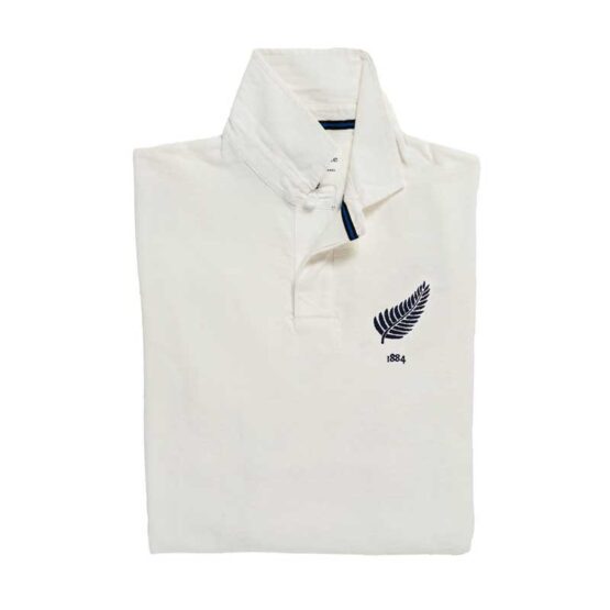 New Zealand 1884 Rugby Shirt, Uit Shirt Wit - Afbeelding 3
