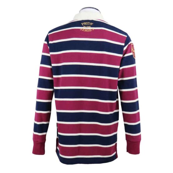 ENGLAND RUGBY SHIRT VINTAGE TRIPLE BLUE - Afbeelding 2
