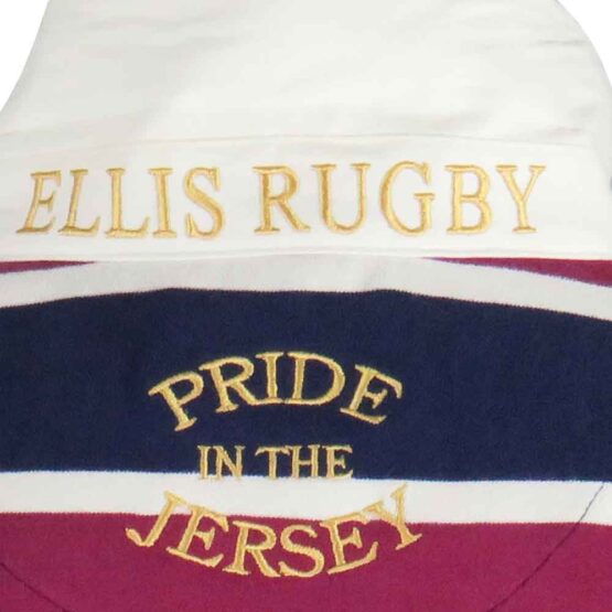 ENGLAND RUGBY SHIRT VINTAGE TRIPLE BLUE - Afbeelding 4