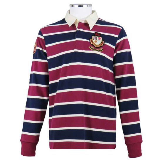 ENGLAND RUGBY SHIRT VINTAGE TRIPLE BLUE