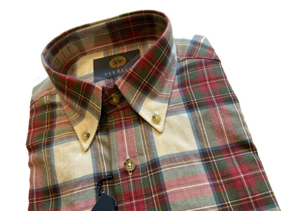 Flannel Shirt Viyella grote overruit - Afbeelding 2