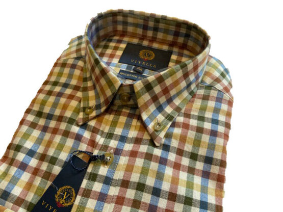 Flannel Shirt Viyella Ruitje - Afbeelding 2