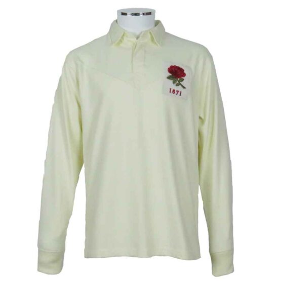 ENGLAND RUGBY SHIRT 1871 VINTAGE