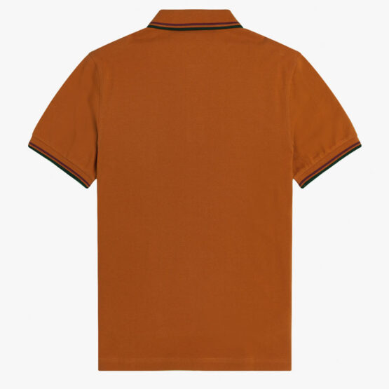 FRED PERRY, POLO, RUST - Afbeelding 3