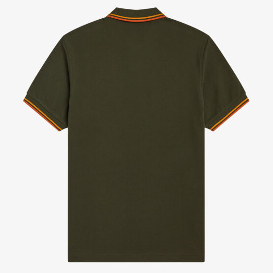FRED PERRY, POLO, HUNTING GREEN - Afbeelding 2