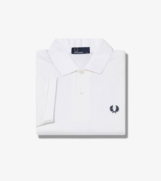 FRED PERRY, POLO, WHITE - Afbeelding 2