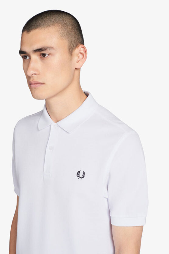 FRED PERRY, POLO, WHITE - Afbeelding 4