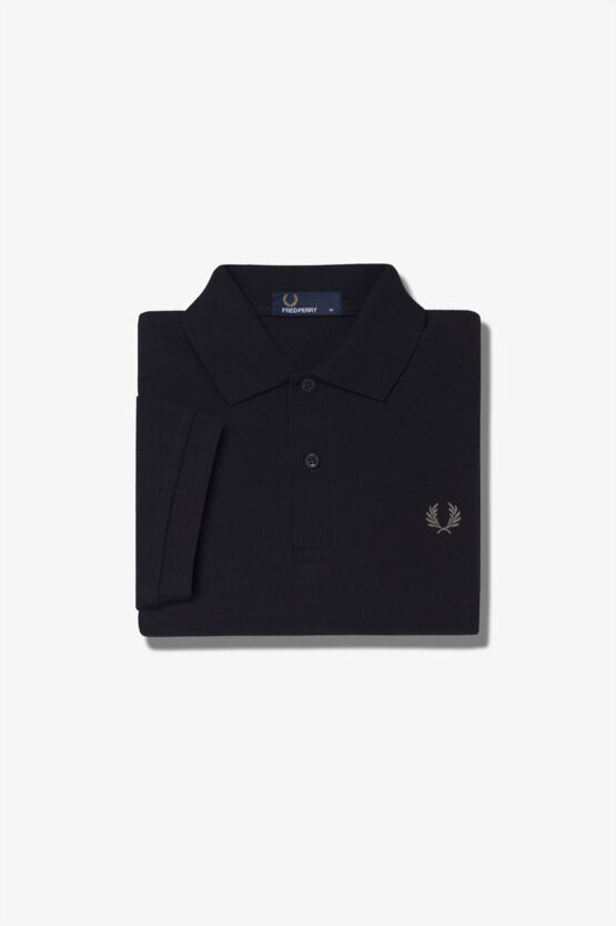 FRED PERRY, POLO, BLACK - Afbeelding 2