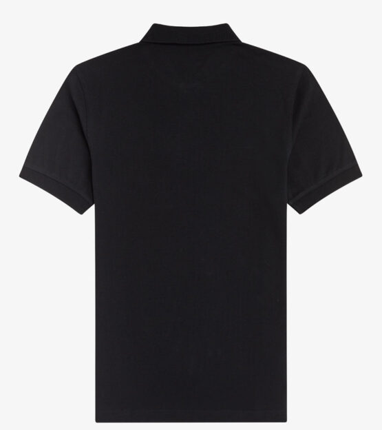 FRED PERRY, POLO, BLACK - Afbeelding 3