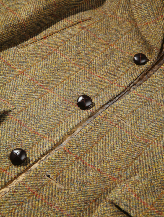 Harris Tweed Utility Jacket Mustard - Afbeelding 3