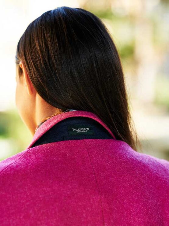 Harris Tweed Dames Jasje Pink - Afbeelding 4