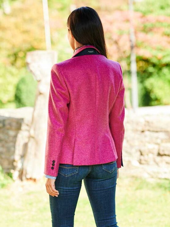 Harris Tweed Dames Jasje Pink - Afbeelding 5