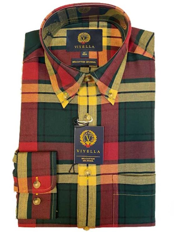 Flannel Shirt Viyella Grote Overruit