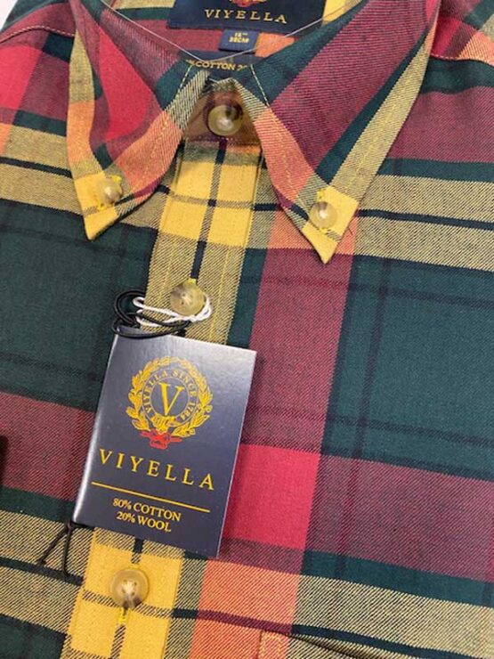 Flannel Shirt Viyella Grote Overruit - Afbeelding 3