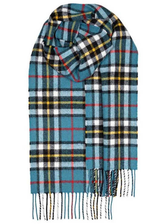 Lamswollen Shawl, Thompson Blue