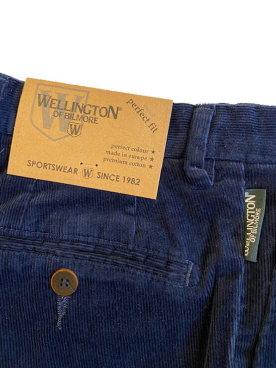 Wellington Pantalon Rib Blauw - Afbeelding 3